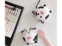 کاور محافظ سیلیکونی ایرپاد طرح گاو Cow Silicone Case Apple Airpods