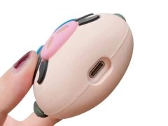 کاور محافظ سیلیکونی ایرپاد طرح خوک خلبان Pilot Pig Silicone Case Apple Airpods