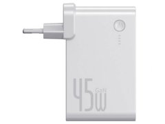 پاور بانک و شارژر دیواری سریع بیسوس Baseus PPNLD45CE GaN Quick Powerbank Charger