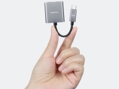 مبدل تایپ سی به تایپ سی و 3.5 میلیمتری صدا مک دودو MCDODO Audio Adapter Type-c to Type-c 3.5mm CA-754 دارای ابعاد مناسب