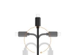 مبدل لایتنینگ به لایتنینگ و جک 3.5 میلی متری صدا مک دودو MCDODO Lightning to Lightning   3.5mm CA-347 کابل قابل انعطاف