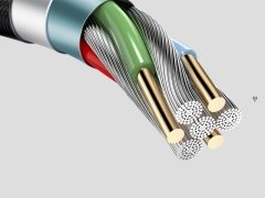 کابل شارژ و انتقال دیتا تایپ سی 2 متری با قابلیت استند موبایل مک دودو MCDODO Tyep-C Data Cable 2M CA-668 دارای هسته های باکیفیت مسی