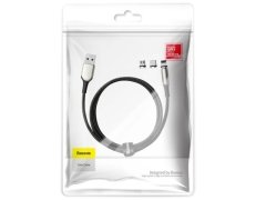 خرید کابل شارژ و انتقال داده 2 متری آهنربایی به همراه سه کانکتور بیسوس Baseus Zinc Magnetic CablE Kit 2M