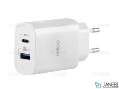 شارژر دیواری 18 وات 2 پورت فست رلیکو Reliqo 18w PD Quick Charger RCH-02