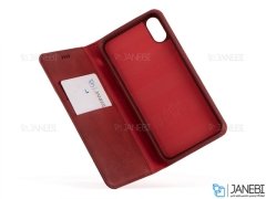 کیف چرمی آیفون Nuoku Leather Case iPhone X/XS
