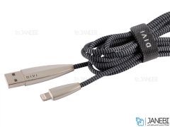 کابل شارژ و انتقال داده لایتنینگ دایوی Divi P413-18 Surfboard Lightning Cable 1.8m