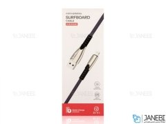 کابل شارژ و انتقال داده لایتنینگ دایوی Divi P413S-18 Ultra Rugged Surfboard S2 Lightning Cable 1.8m