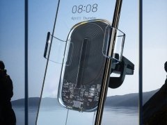 هولدر موبایل به همراه شارژ بیسیم بیسوس مدل BASEUS Explore Wireless Charger Gravity car mount دارای بدنه شفاف