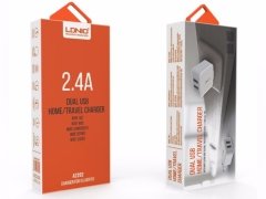 شارژر دیواری دو پورت الدنیو LDNIO Dual USB Home/Travel Charger A2202