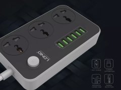 چند راهی برق و هاب شارژر الدنیو LDNIO USB Power Adapter Charger SC3604 دارای کیفیت ساخت بالا