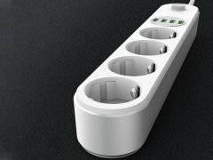 چند راهی 4 سوکت و 4 یو اس بی الدنیو LDNIO SE4432 Power Socket