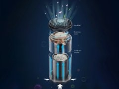 تصفیه کننده و خوشبو کننده هوای خودرو بیسوس Baseus Breez Fan Air  دارای موتور قدرتمند