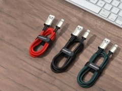 کابل شارژ سریع و انتقال داده تایپ سی بیسوس Baseus Cafule VOOC Type-C Fast Cable 2M