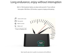 گیرنده بلوتوث اوریکو Orico Bluetooth Reciver BTS01 دارای ماندگاری باتری بالا