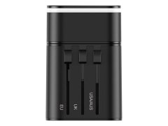 شارژر دیواری سریع چندشاخه بیسوس Baseus JY-302PD Removable 2in1 Universal Adapter