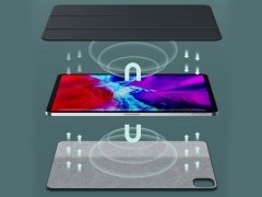 کاور چرمی آیپد پرو 11 اینچ مغناطیسی بیسوس Baseus Magnetic Leather Case for iPad pro (2020) حفاظت از آیپد