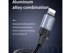 کابل شارژ سریع تایپ سی به لایتنینگ توتو Totu Speedy BPD-001 Type-C to Lightning Cable 1.2m