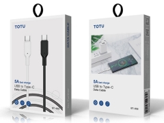 کابل شارژ سریع و انتقال داده تایپ سی توتو Totu BT-002 Type-C Cable 1m