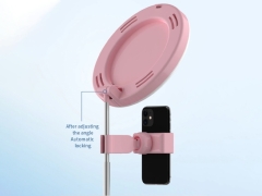 رینگ لایت رومیزی مخصوص آرایش توتو Totu Live Makeup Multipurpose Desk Lamp G3 دارای قابلیت تنظیم زاویه