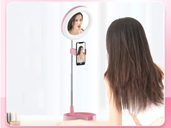 رینگ لایت رومیزی مخصوص آرایش توتو Totu Live Makeup Multipurpose Desk Lamp G3 مناسب لایو