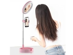 رینگ لایت رومیزی مخصوص آرایش توتو Totu Live Makeup Multipurpose Desk Lamp G3 مناسب ارایش