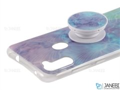 قاب ژله ای و پاپ سوکت سامسونگ Kenzo PopSocket Case Samsung Galaxy A11