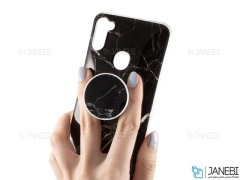 قاب ژله ای و پاپ سوکت سامسونگ Kenzo PopSocket Case Samsung Galaxy A11