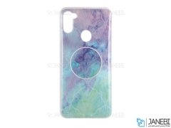 قاب ژله ای و پاپ سوکت سامسونگ Kenzo PopSocket Case Samsung Galaxy A11