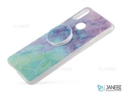 قاب ژله ای و پاپ سوکت سامسونگ Kenzo PopSocket Case Samsung Galaxy A10s
