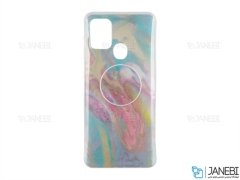 قاب ژله ای و پاپ سوکت سامسونگ Kenzo PopSocket Case Samsung Galaxy A21s