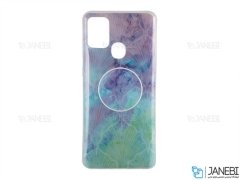 قاب ژله ای و پاپ سوکت سامسونگ Kenzo PopSocket Case Samsung Galaxy A21s