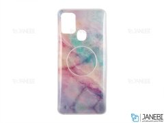 قاب ژله ای و پاپ سوکت سامسونگ Kenzo PopSocket Case Samsung Galaxy A21s