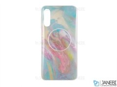 قاب ژله ای و پاپ سوکت سامسونگ Kenzo PopSocket Case Samsung Galaxy A50