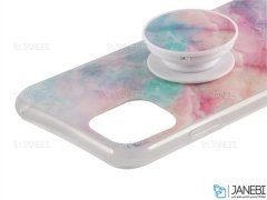 قاب ژله ای و پاپ سوکت آیفون Kenzo PopSocket Case iPhone 11