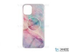 قاب ژله ای و پاپ سوکت آیفون Kenzo PopSocket Case iPhone 11
