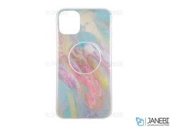 قاب ژله ای و پاپ سوکت آیفون Kenzo PopSocket Case iPhone 11