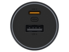 شارژر فندکی سریع با خروجی یو اس بی و تایپ سی شیائومی Xiaomi 100W Car Fast Charger دارای دو خروجی شارژ
