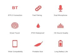 هندزفری بلوتوث لنوو Lenovo QT82 Wireless Bluetooth Earphone