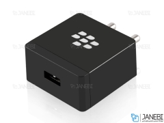 شارژر و کابل اصلی بلک بری Blackberry Adapter Power Type-C Cable