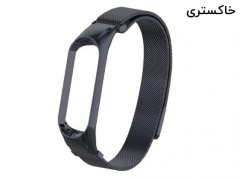 بند فلزی شیائومی می بند ۵ Xiaomi Mi Band 5 Metal Magnetic Strap