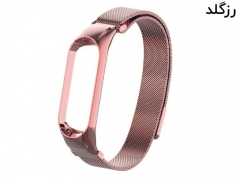 بند فلزی شیائومی می بند ۵ Xiaomi Mi Band 5 Metal Magnetic Strap