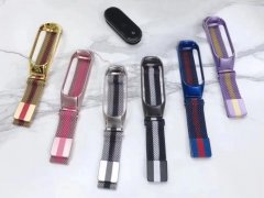 بند فلزی اسپرت شیائومی می بند ۵ Xiaomi Mi Band 5 Sport Metal Magnetic Strap