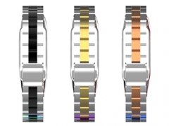 بند فلزی براق اسپرت شیائومی می بند ۵  Xiaomi Mi Band 5 Metalic Sport Metal Strap