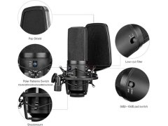 میکروفون استودیویی بویا BOYA BY-M1000 Microphone