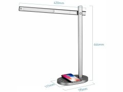 چراغ مطالعه و شارژر وایرلس Momax Q.LED Desk lamp & Wireless Charger 10W