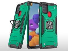 قاب محافظ حلقه دار هواوی Samsung Galaxy A21s Finger Ring Case
