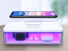 شارژر بی‌سیم و ضدعفونی‌کننده فرابنفش توتو Totu Wireless Charging UV Stirilization Box N52