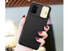 قاب محافظ با درپوش کشویی لنز سامسونگ Lens protector Case Samsung Galaxy S20 Plus