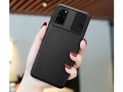 قاب محافظ با درپوش کشویی لنز سامسونگ Lens protector Case Samsung Galaxy S20 Plus