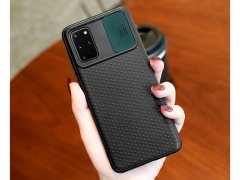 قاب محافظ با درپوش کشویی لنز سامسونگ Lens protector Case Samsung Galaxy S20 Plus